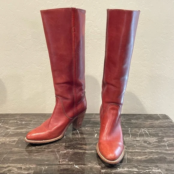 Vintage Frye Leather Riding Boots - Picture 12 of 12